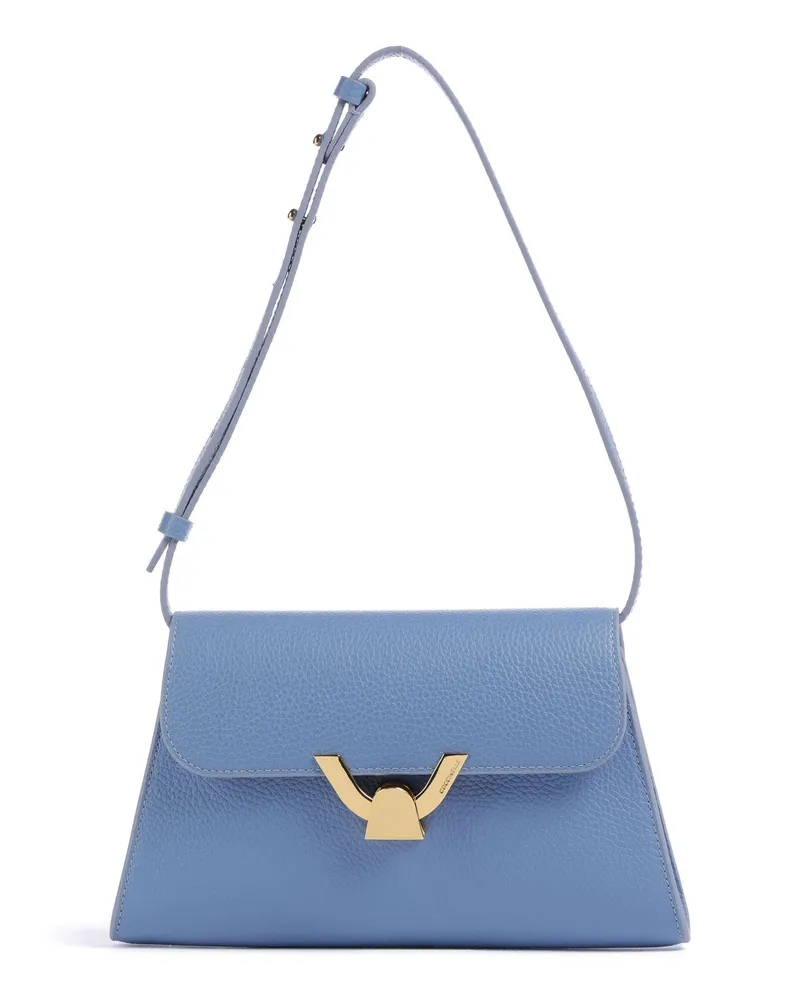Coccinelle Schultertasche Dew in blau Blau