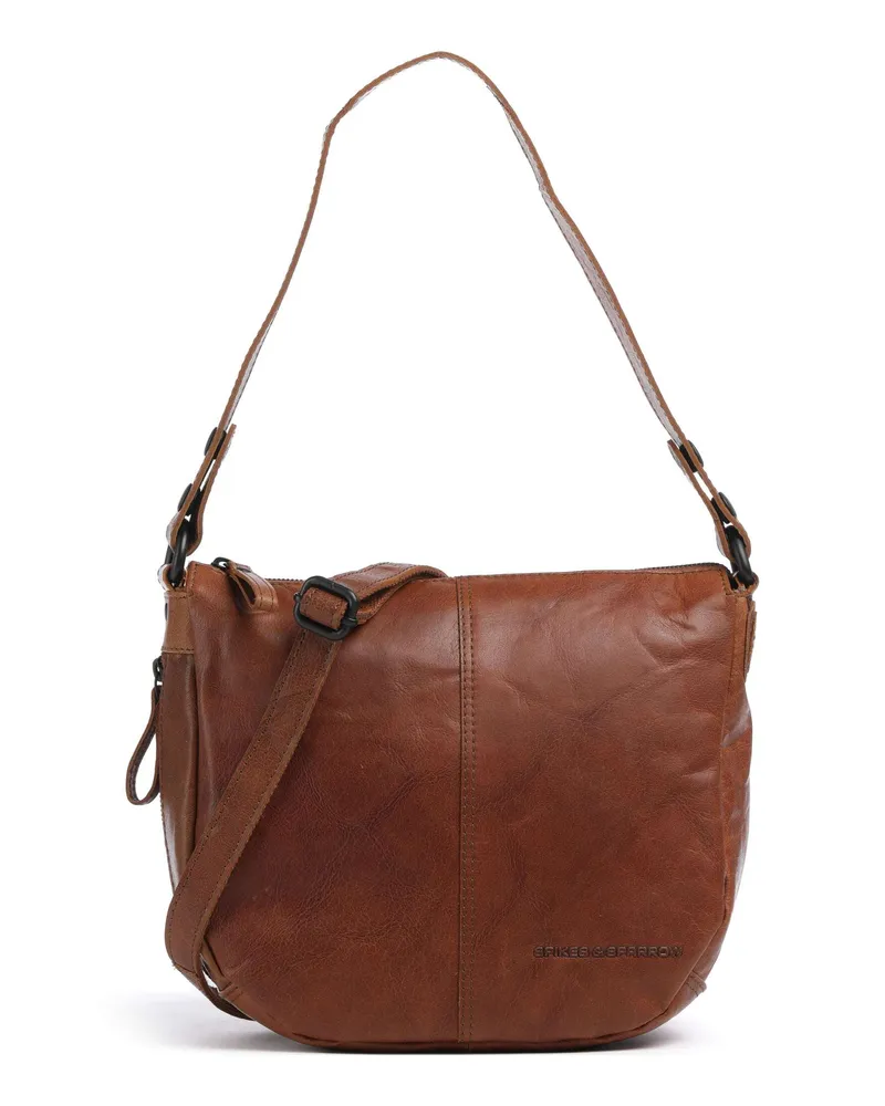 Spikes & Sparrow Schultertasche Bronco Carmen in braun Braun