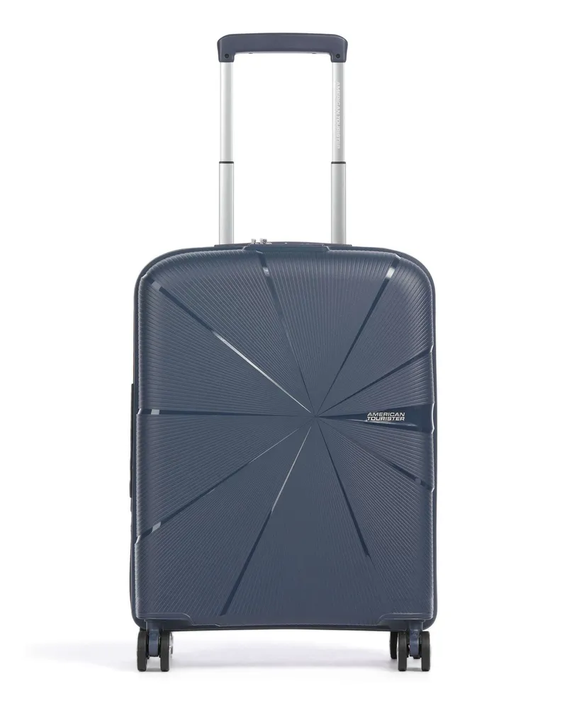 American Tourister 4-Rollen Trolley Starvibe in blau Blau