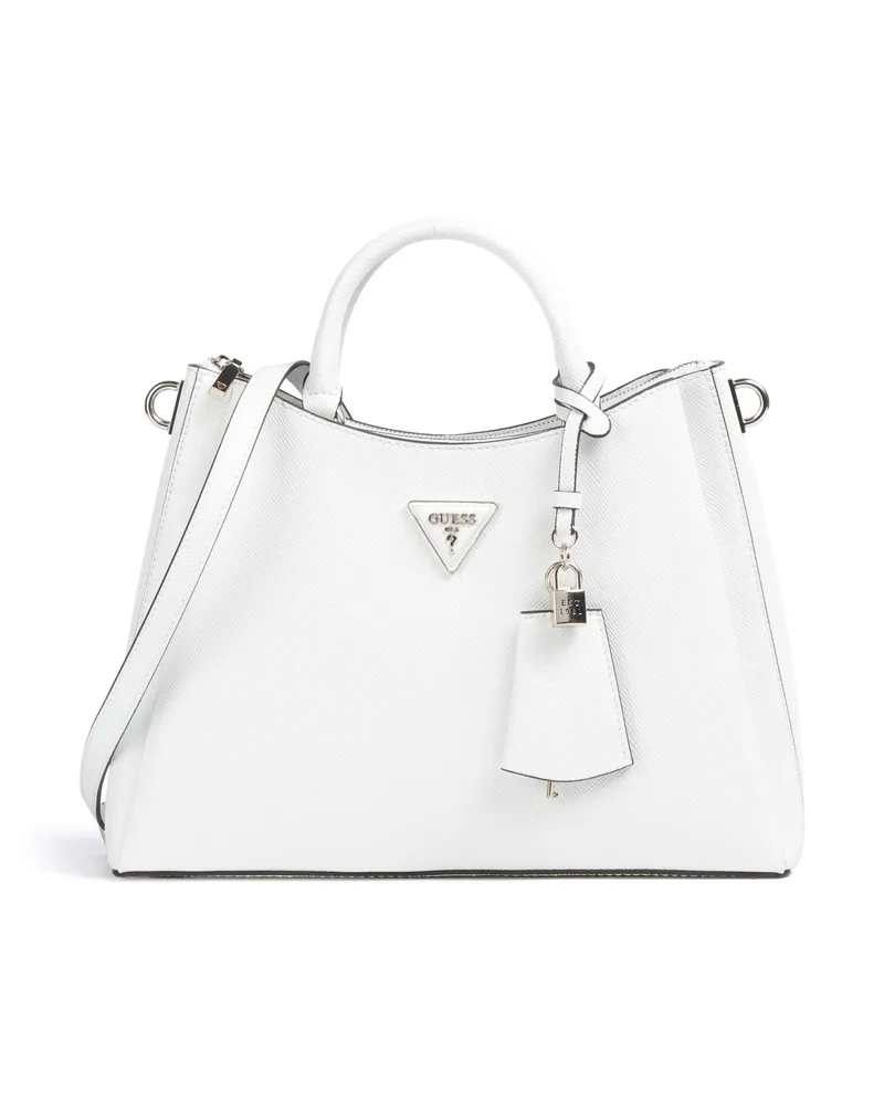 Guess Handtasche Jazlynn Eco in weiß Weiß