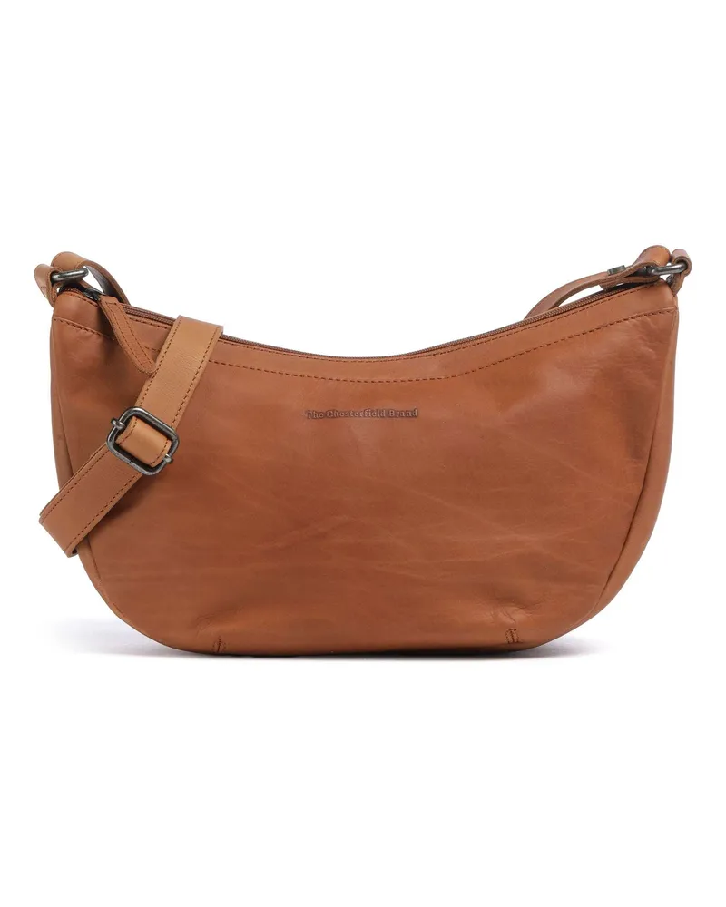 The Chesterfield Brand Umhängetasche Cow Wax Pull Up Piemonte in braun Braun