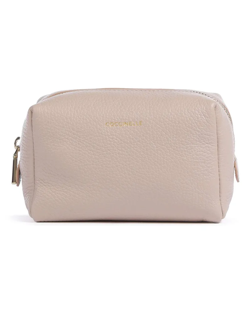 Coccinelle Kosmetiktasche Trousse in beige Beige