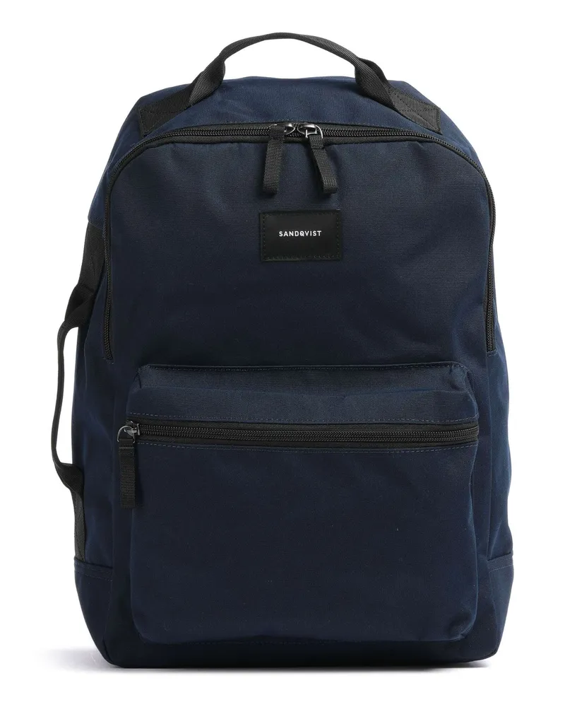 Sandqvist Rucksack Ground August in blau Blau