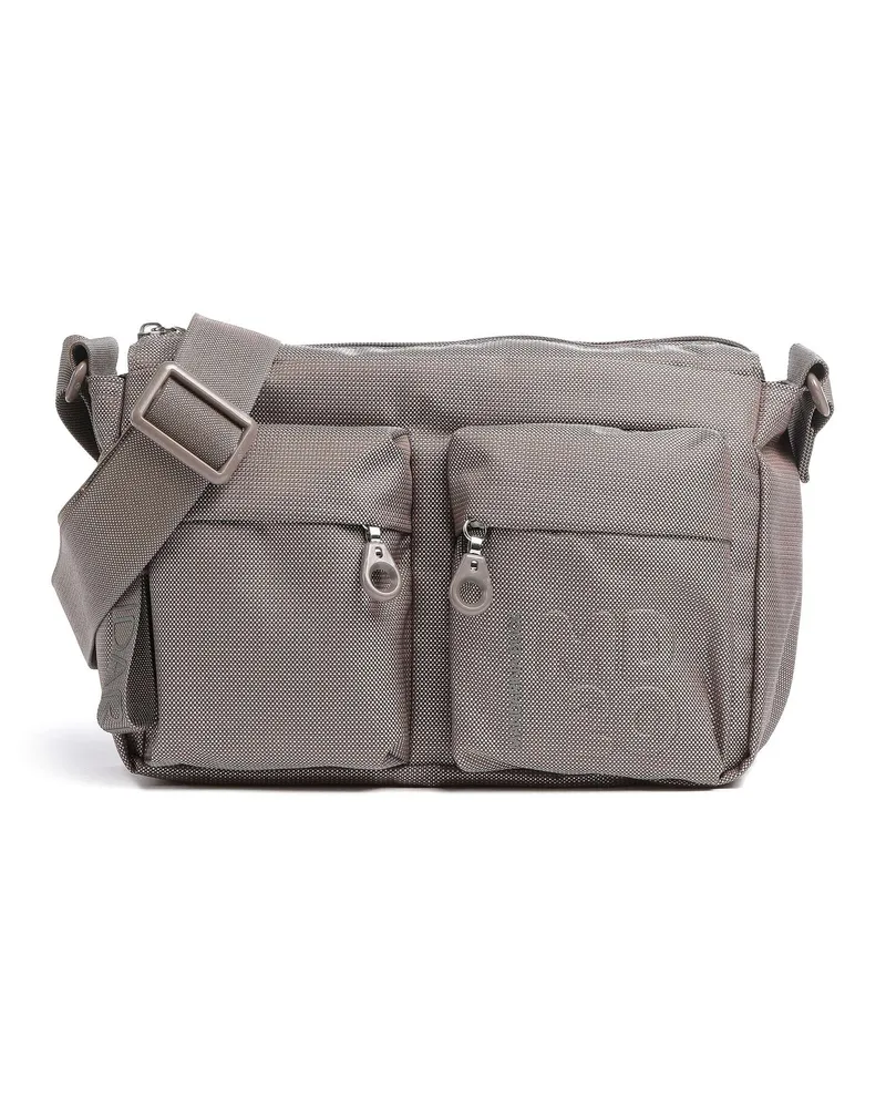 Mandarina Duck Schultertasche MD20 in grau Grau