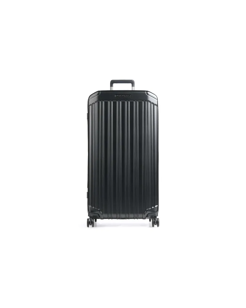Piquadro PQ Light 4-Rollen Trolley schwarz Schwarz