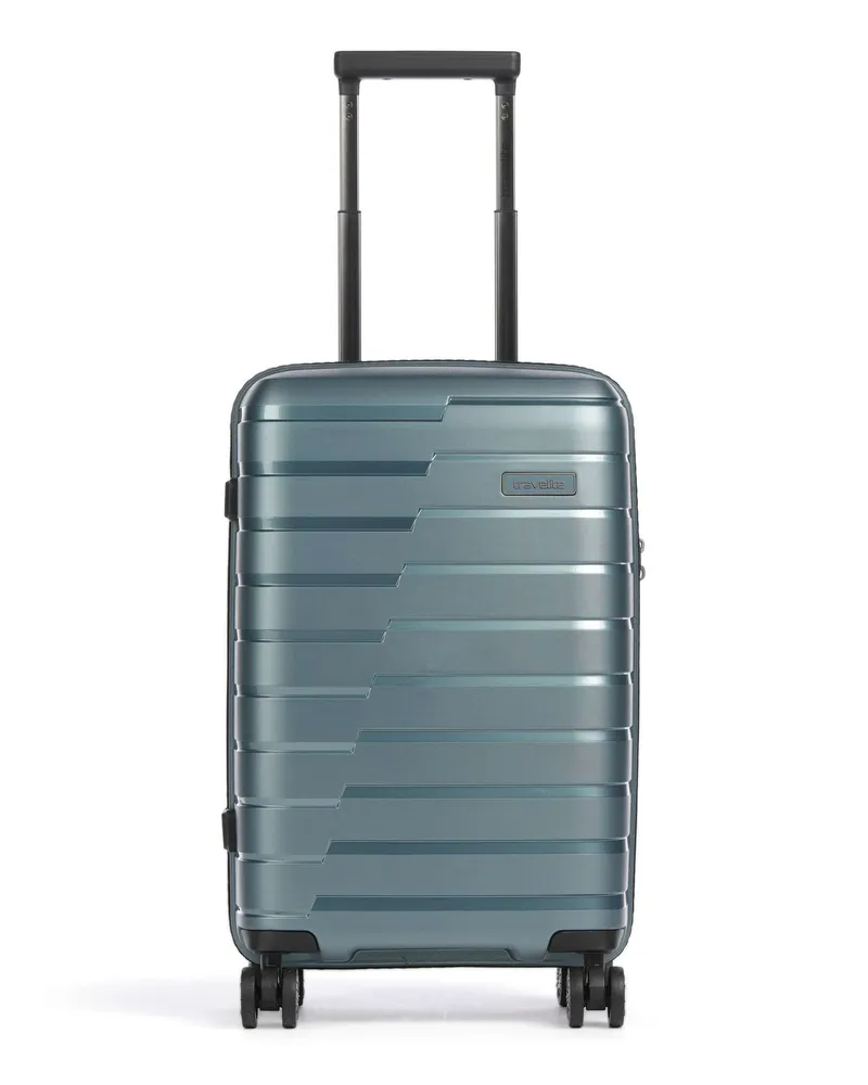 Travelite 4-Rollen Trolley Air Base in blau Blau
