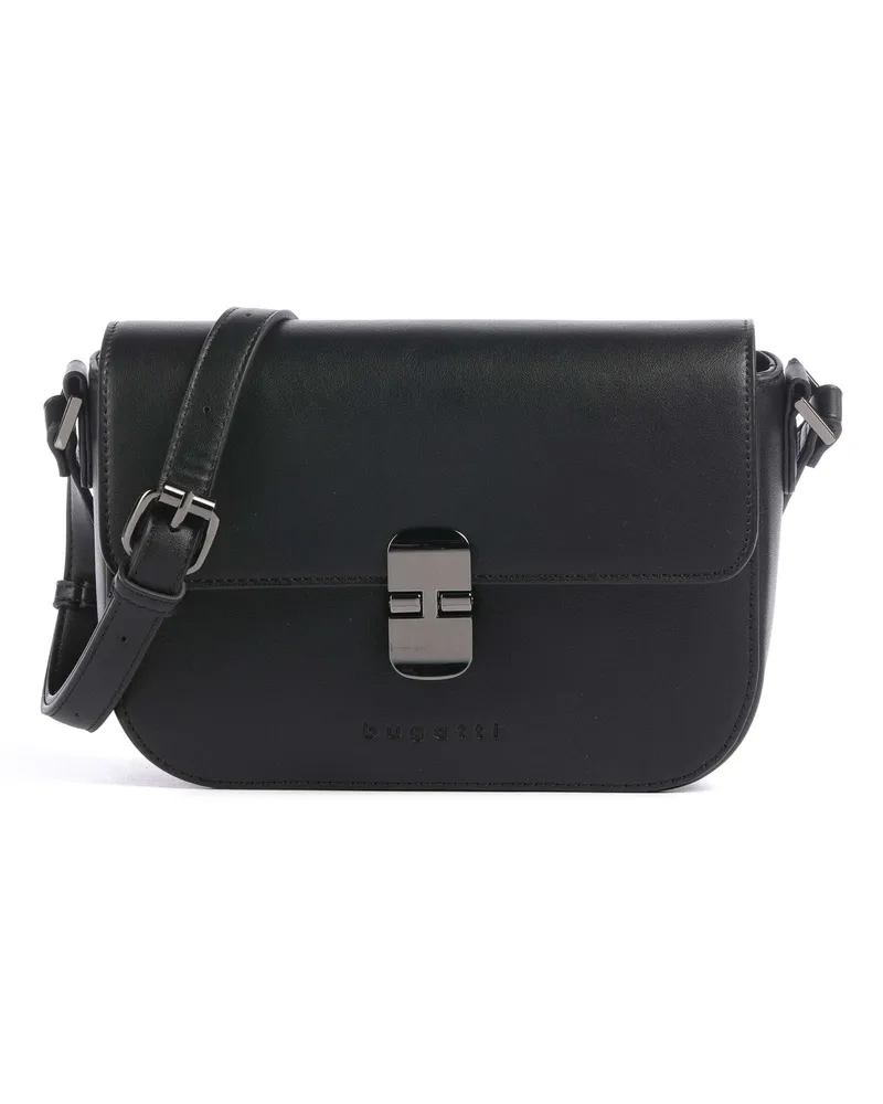 Bugatti Umhängetasche Nela in schwarz Schwarz