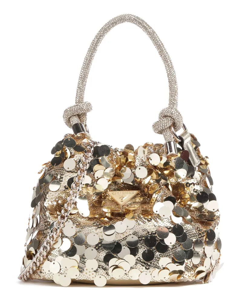 Guess Bucket bag Holiday in gold Gold
