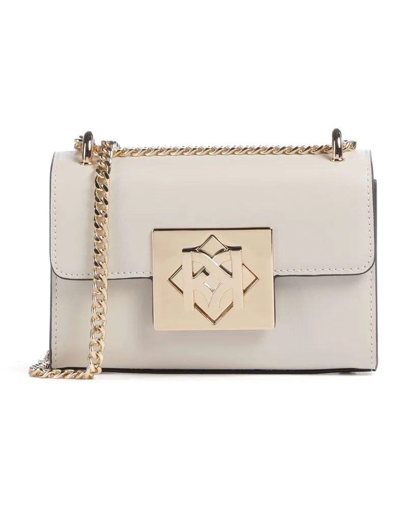 Kazar Schultertasche Viena S in elfenbein Beige