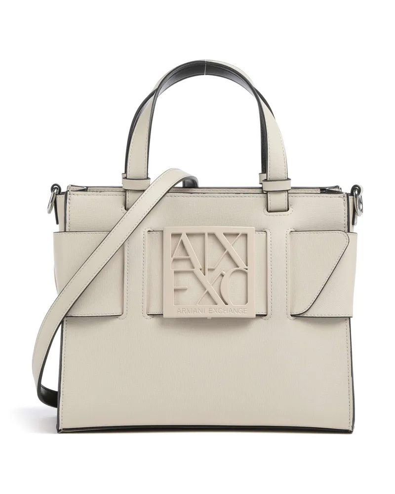 Armani Exchange Handtasche Susie M in elfenbein Beige