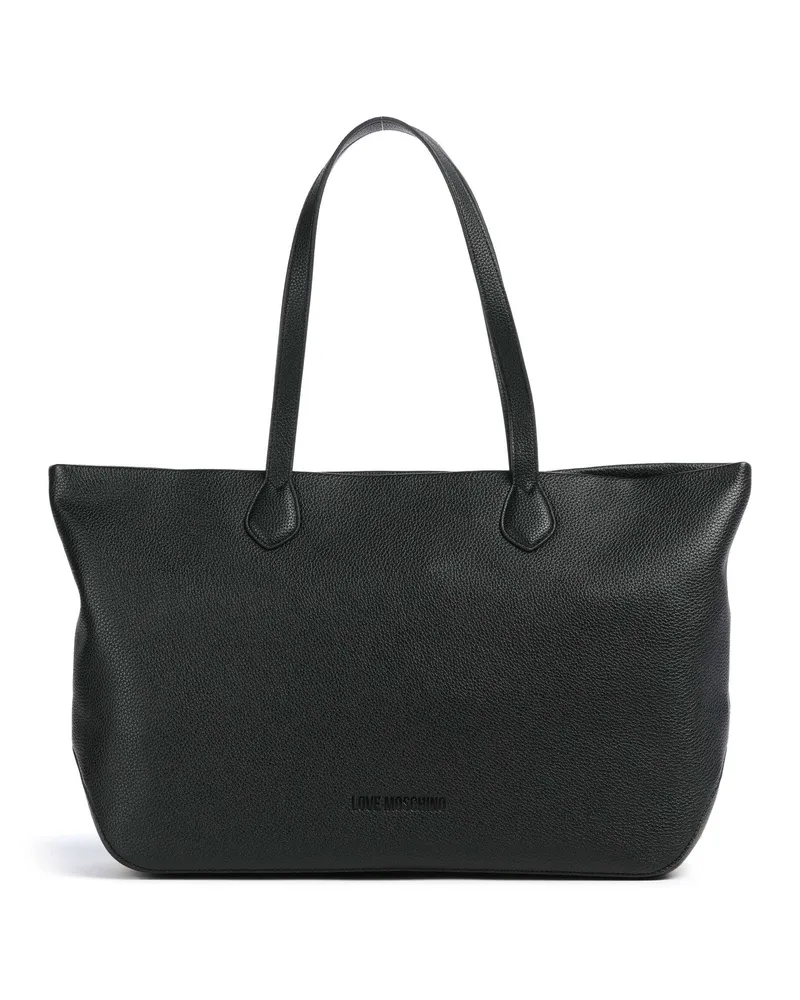 Moschino Shopper Giant in schwarz Schwarz