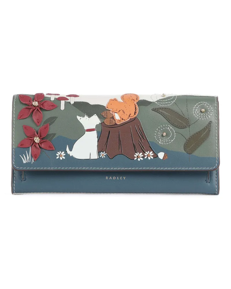 Radley London Geldbörse Autumn Leaves in weiß Weiß