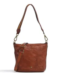 Campomaggi Schultertasche cognac Braun