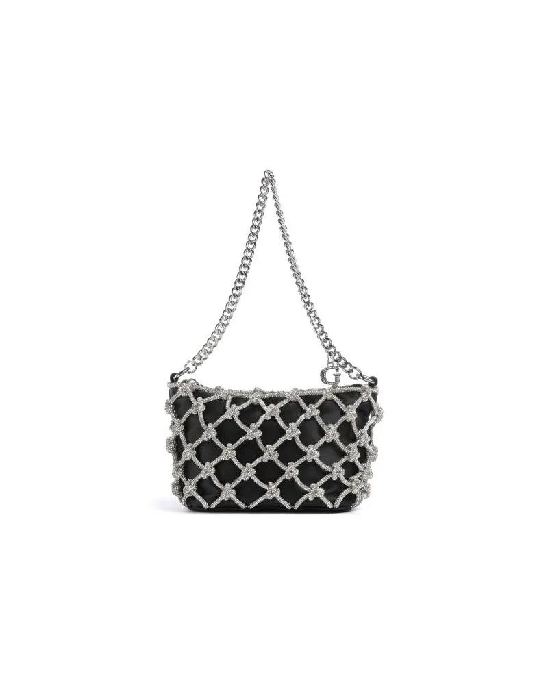 Guess Zalina Schultertasche schwarz Schwarz