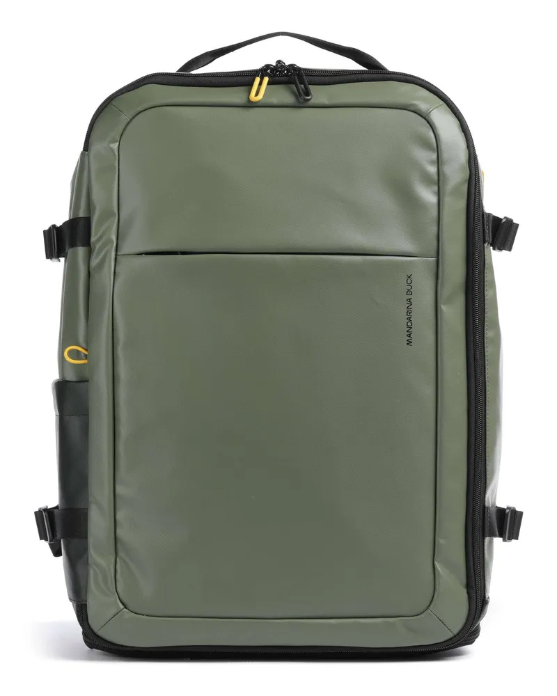 Mandarina Duck Rucksack Eco Coated in oliv Oliv