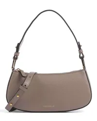 Coccinelle Merveille Schultertasche taupe Grau