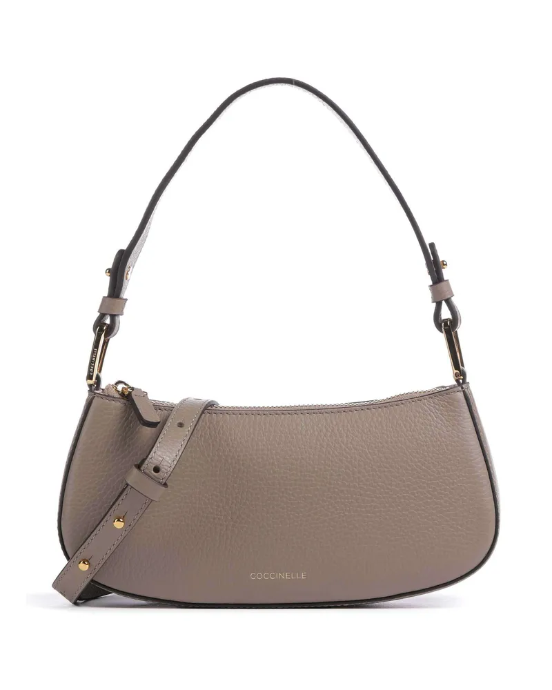 Coccinelle Schultertasche Merveille in grau Grau