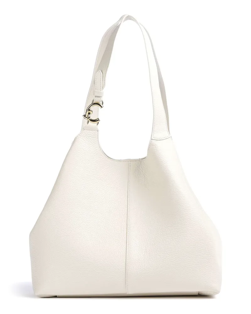 Coccinelle Beuteltasche C-Easy in elfenbein Beige