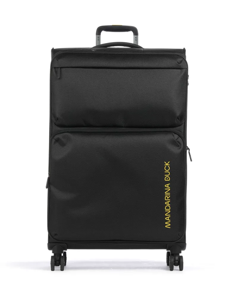 Mandarina Duck 4-Rollen Trolley Zephyr in schwarz Schwarz