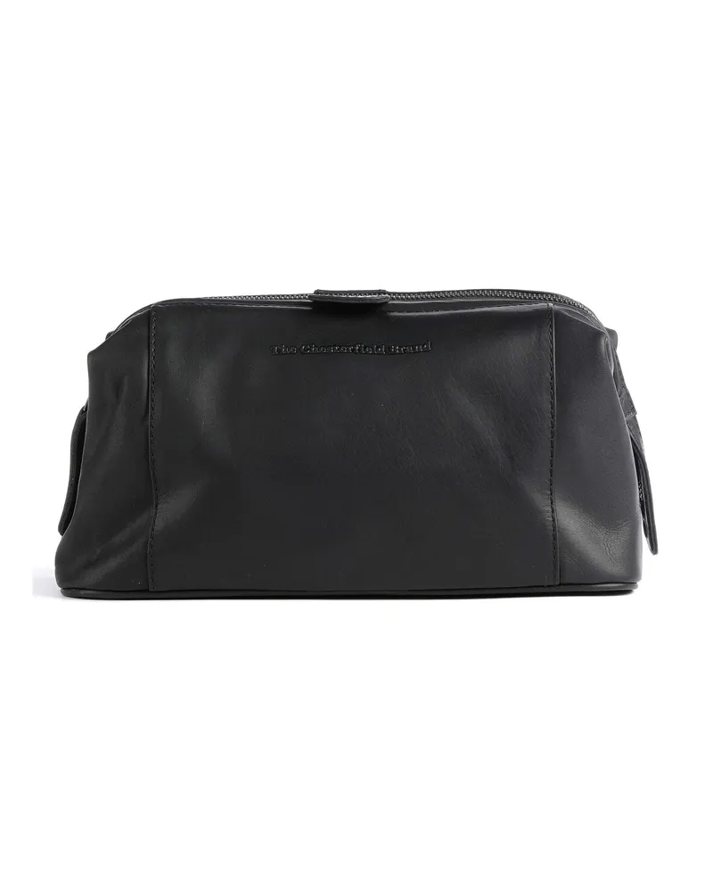 The Chesterfield Brand Kulturbeutel Vince in schwarz Schwarz