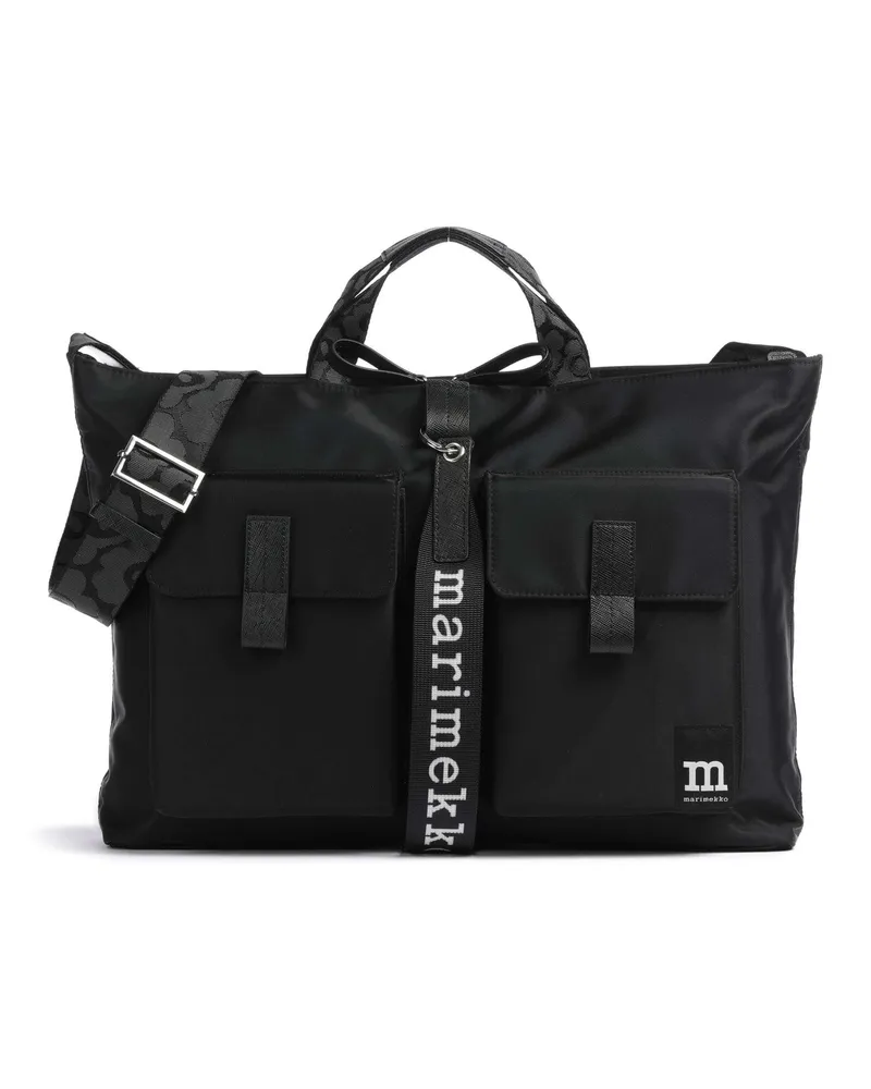 Marimekko Aktentasche Solid Everything in schwarz Schwarz