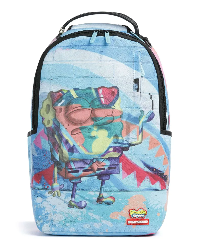 Sprayground Rucksack Painted Spongebob in blau Blau