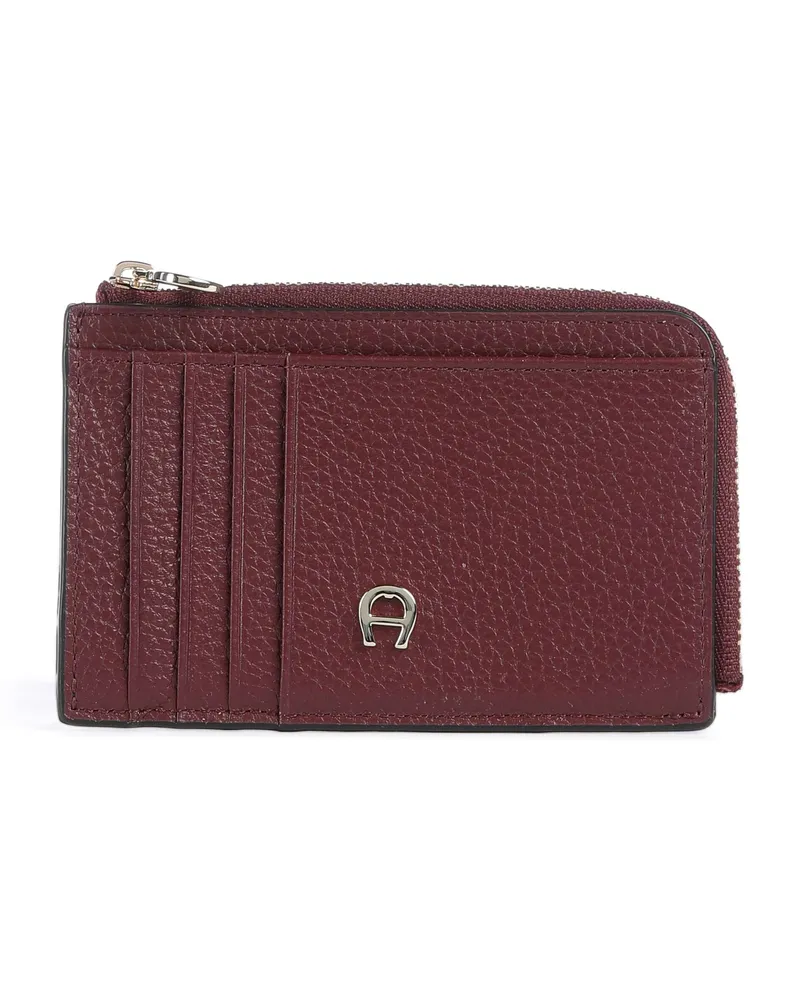 Aigner Kreditkartenetui Delia in rot Rot