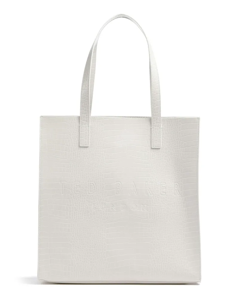 Ted Baker Shopper Croccon in elfenbein Beige