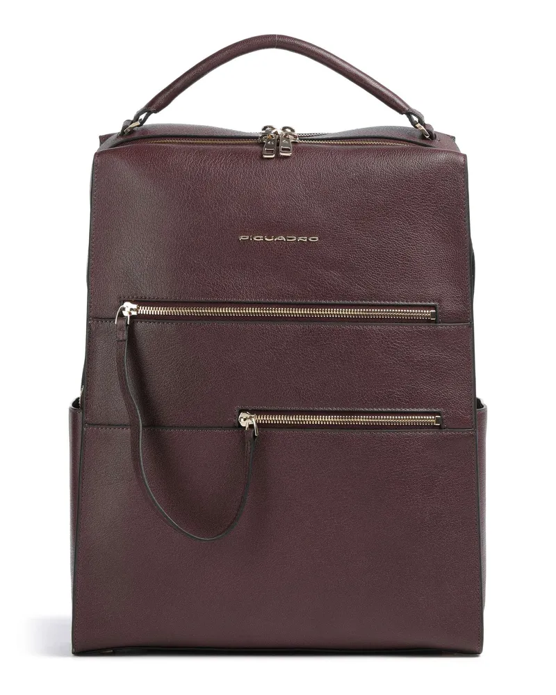 Piquadro Rucksack W140 in rot Rot