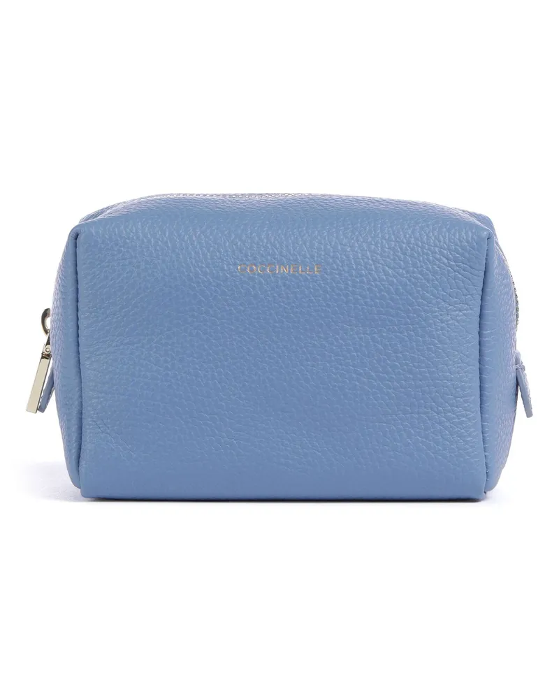 Coccinelle Kosmetiktasche Trousse in blau Blau
