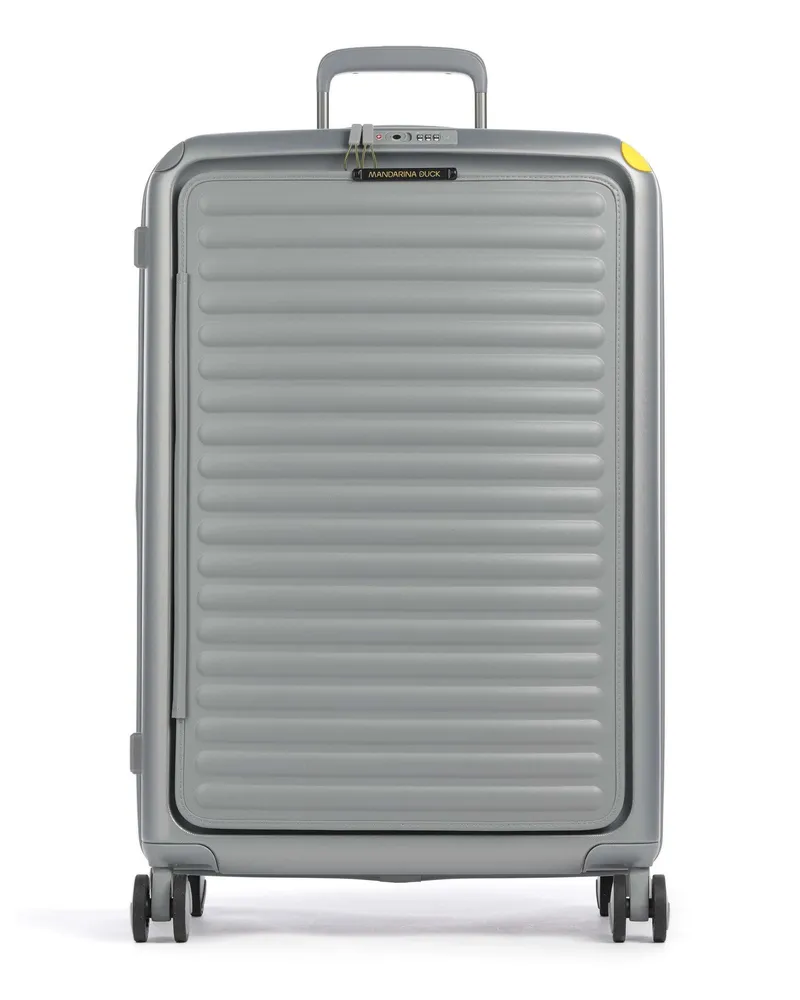 Mandarina Duck 4-Rollen Trolley Smart Duck in grau Grau