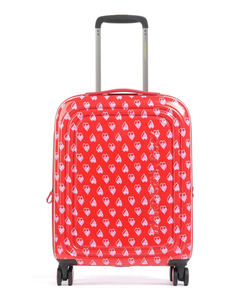 Mandarina Duck 4-Rollen Trolley Logoduck+ Printed in rot Rot