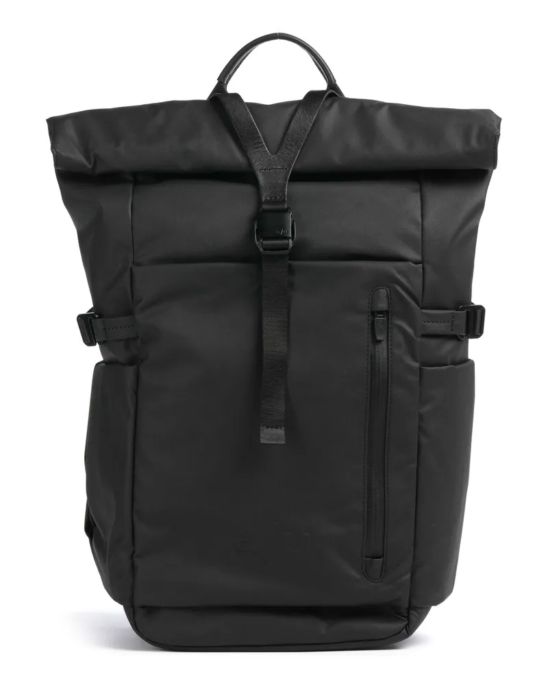 Aunts & Uncles Rolltop Rucksack Japan Tokachi in schwarz Schwarz