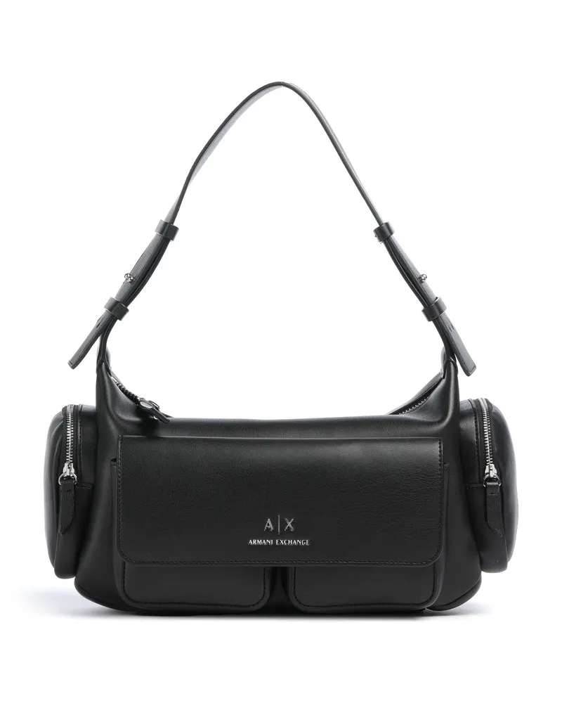 Armani Exchange Schultertasche Rachel M in schwarz Schwarz
