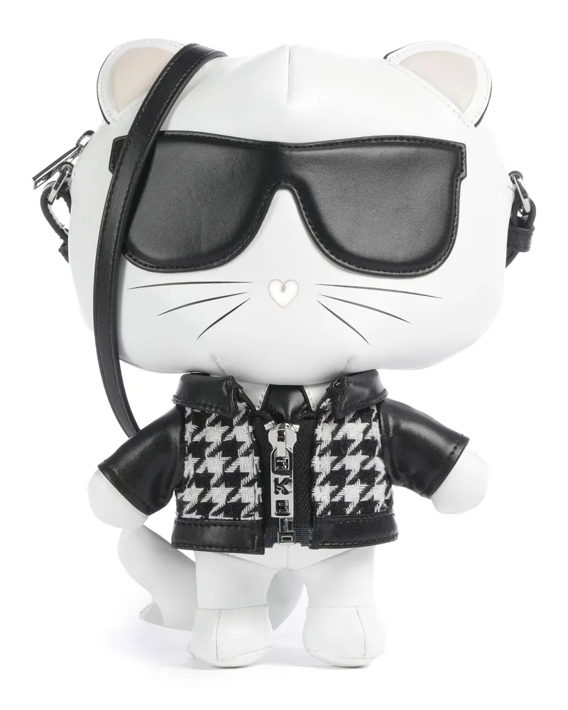 Karl Lagerfeld Umhängetasche K/Ikon Choupette in weiß Weiß