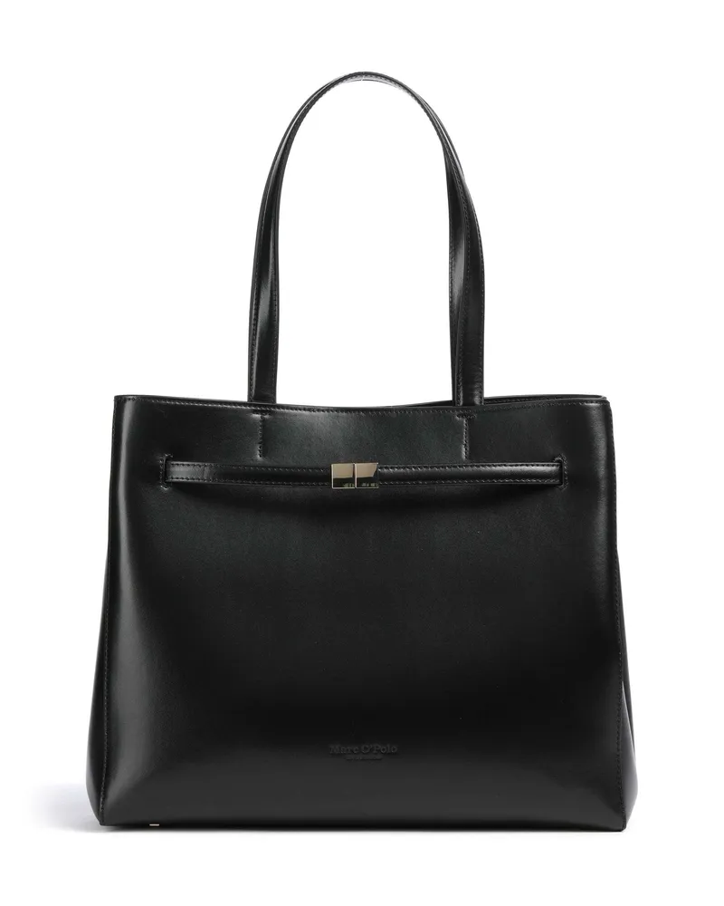 Marc O'Polo Shopper Taina M in schwarz Schwarz
