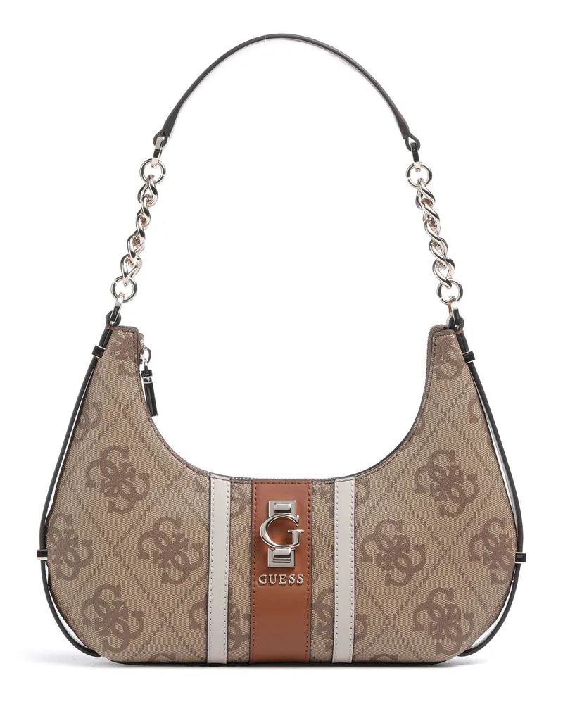 Guess Schultertasche Erenia in braun Braun