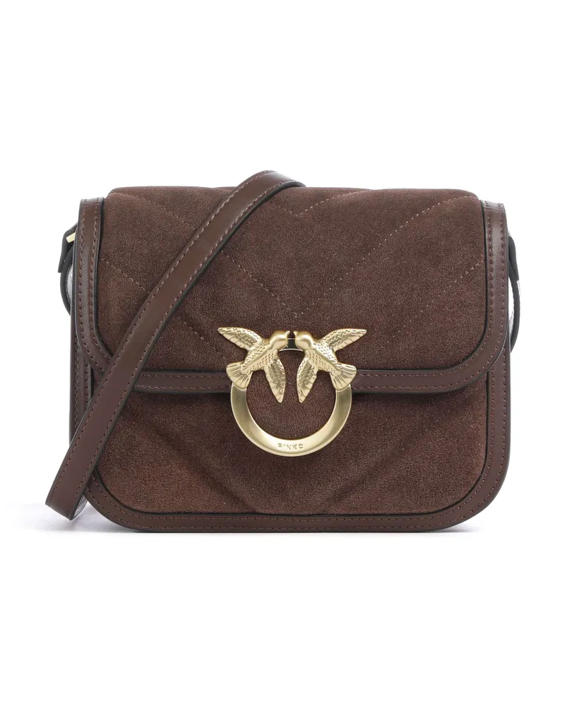 Pinko Umhängetasche Love Box in braun Braun