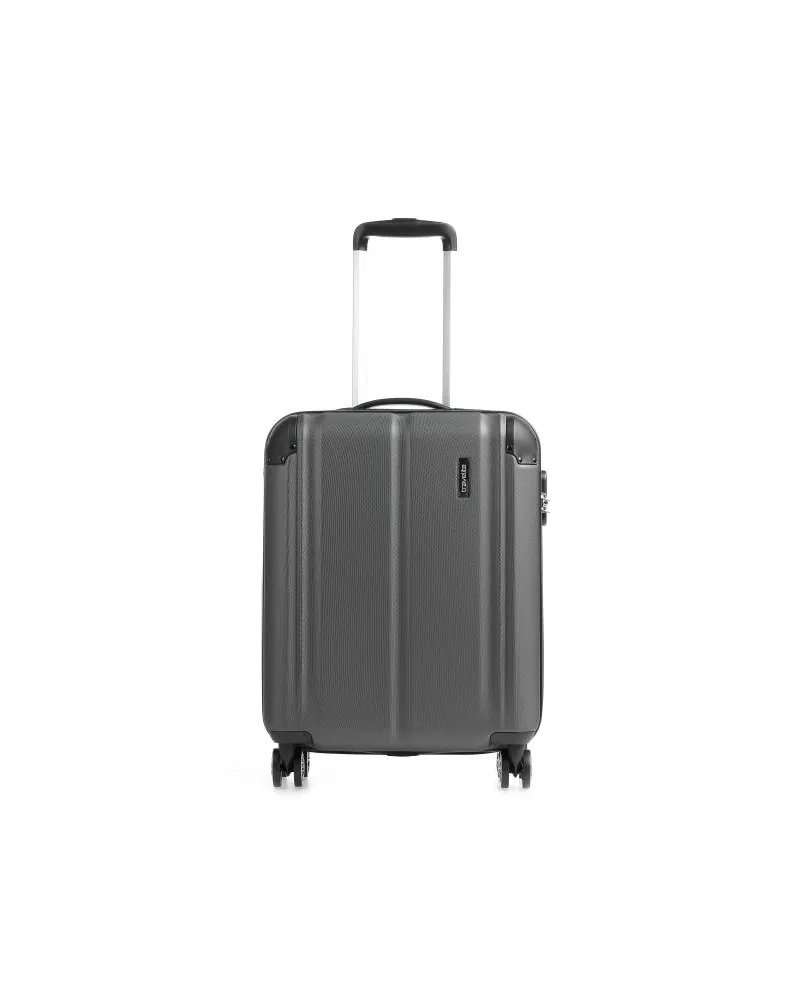 Travelite City 4-Rollen Trolley anthrazit Schwarz