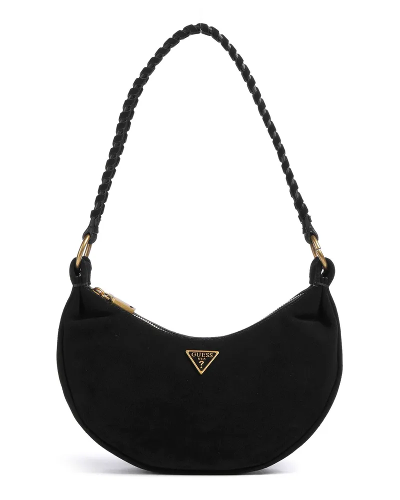 Guess Schultertasche Amita in schwarz Schwarz