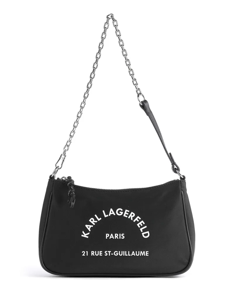Karl Lagerfeld Schultertasche K/Rue St Guillaume in schwarz Schwarz