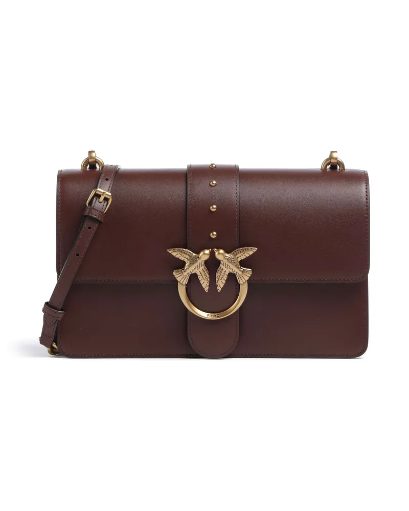 Pinko Umhängetasche Love One Classic in rot Rot