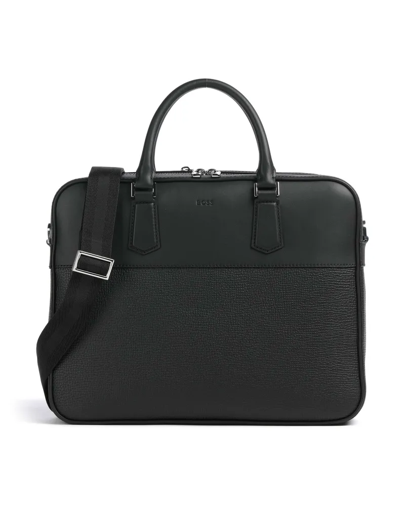 HUGO BOSS Aktentasche Crosstown in schwarz Schwarz