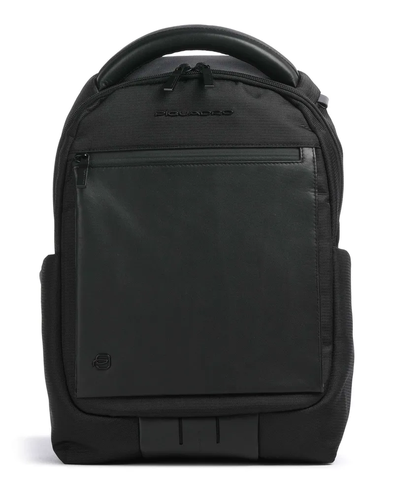 Piquadro Rucksack S136 in schwarz Schwarz