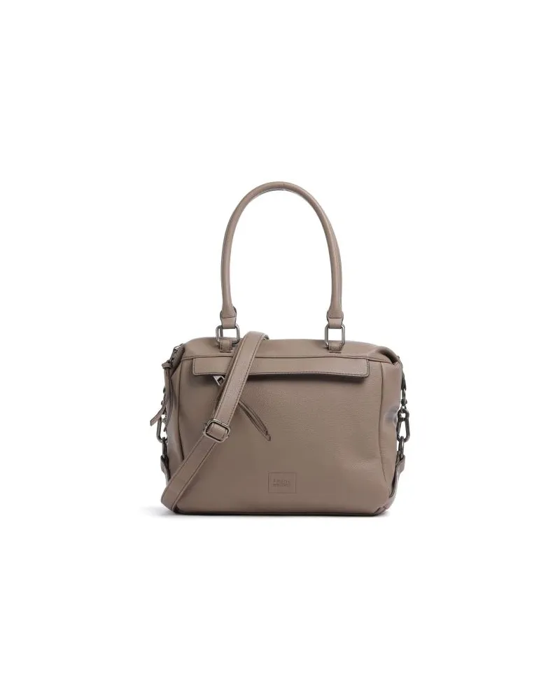 FREDsBRUDER Bestie Schultertasche taupe Grau