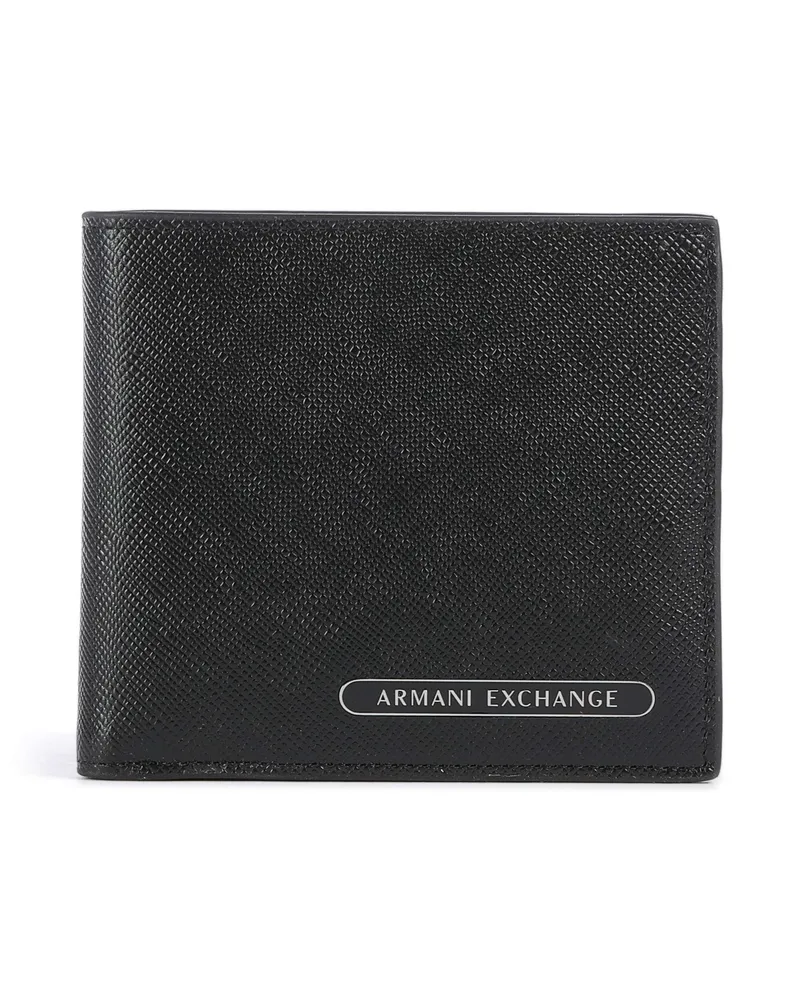 Armani Exchange Geldbörse Barcelona in schwarz Schwarz