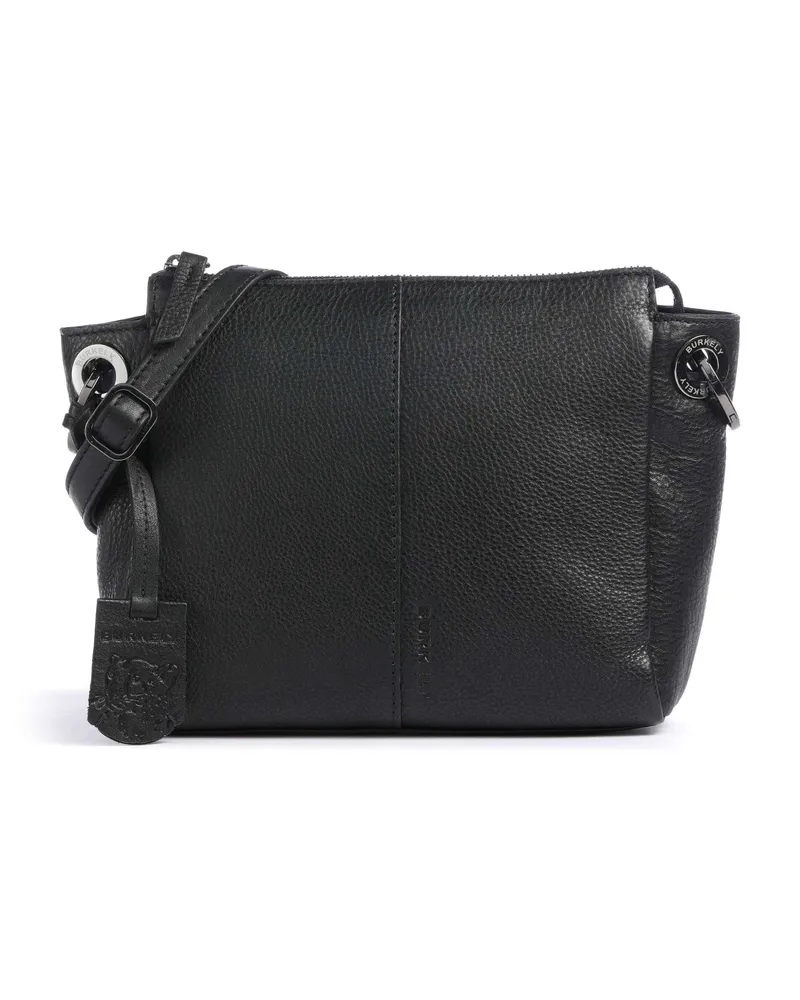 Burkely Umhängetasche Radiant Raeven in schwarz Schwarz