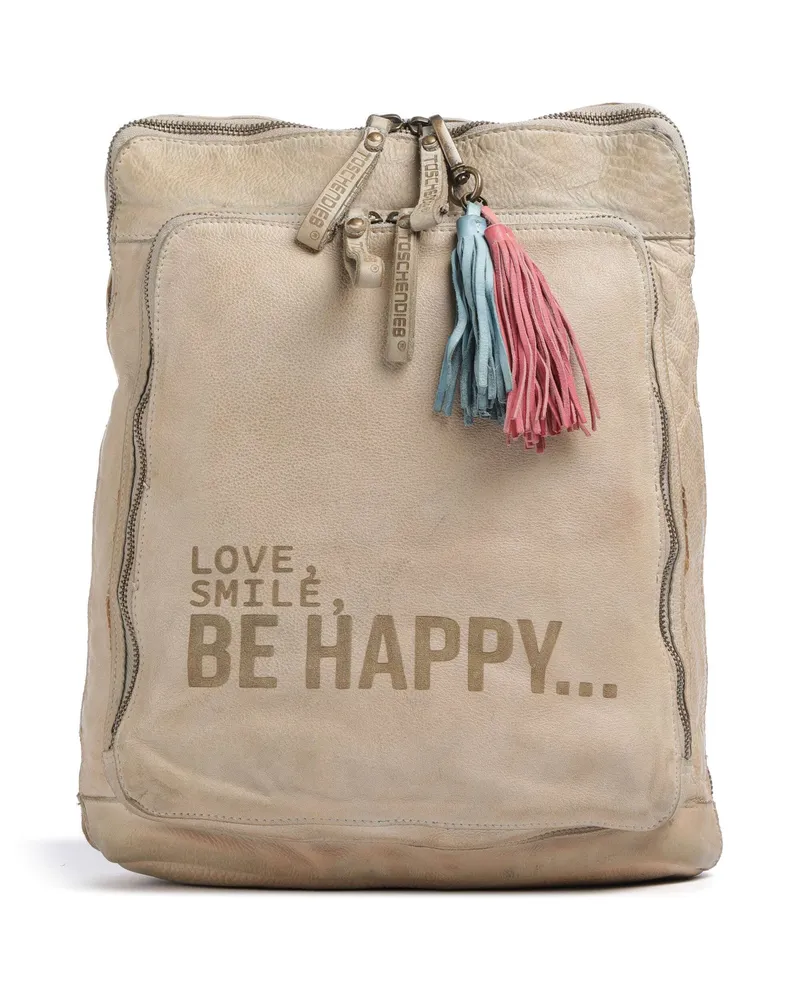 Taschendieb Wien Rucksack-Tasche Glücksbrücke 1 in beige Beige