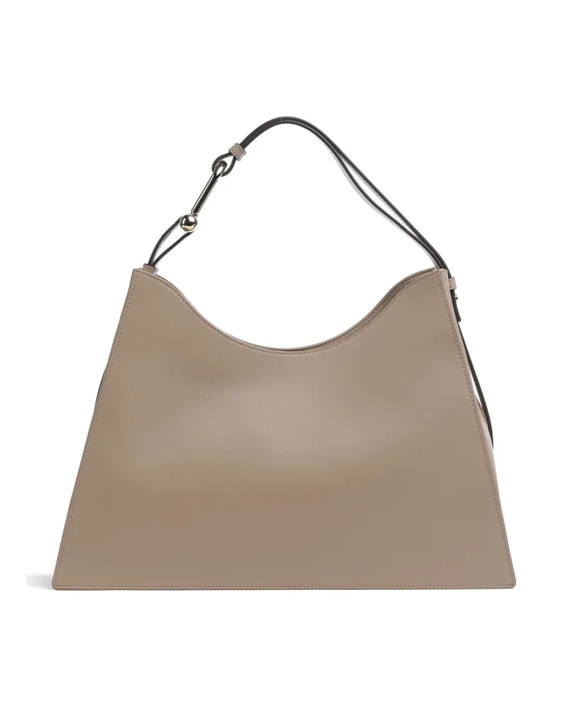 Furla Beuteltasche Nuvola L in grau Grau