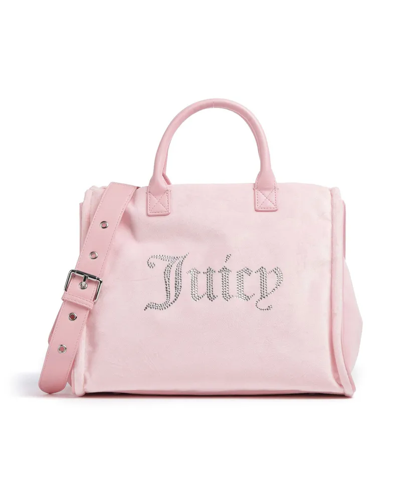 Juicy Couture Handtasche Iris Velvet M in pink Pink